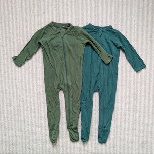 Kyte baby zip footie pair